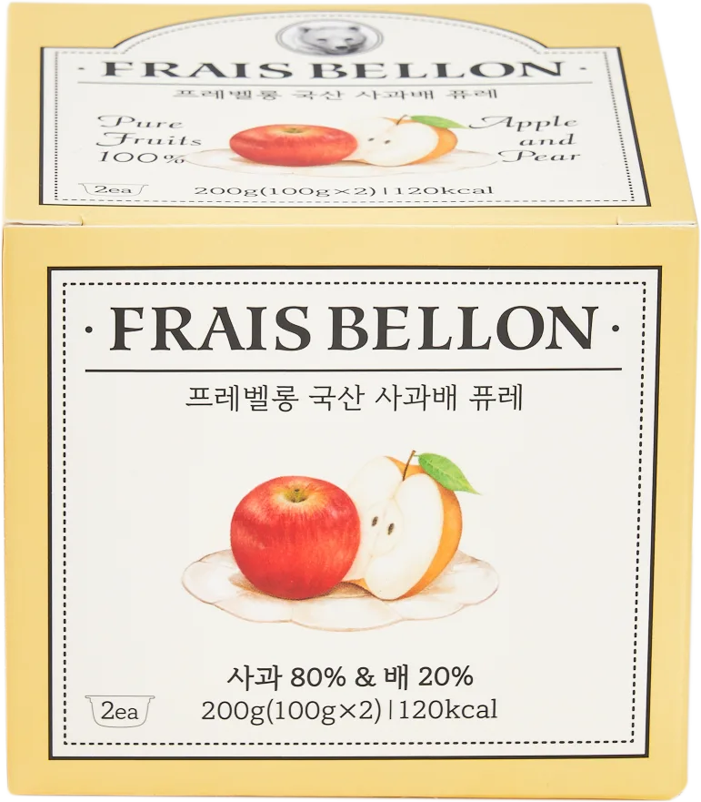 Apple Pear Purée (Cup)