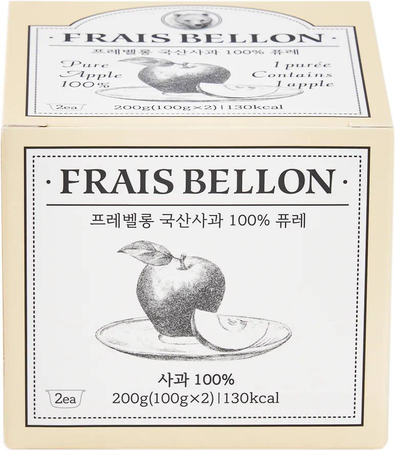 Apple Purée 100% (Cup)