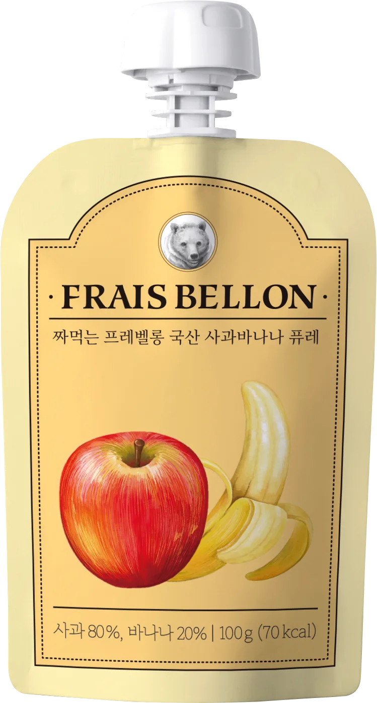 Apple Banana Purée (Pouch)