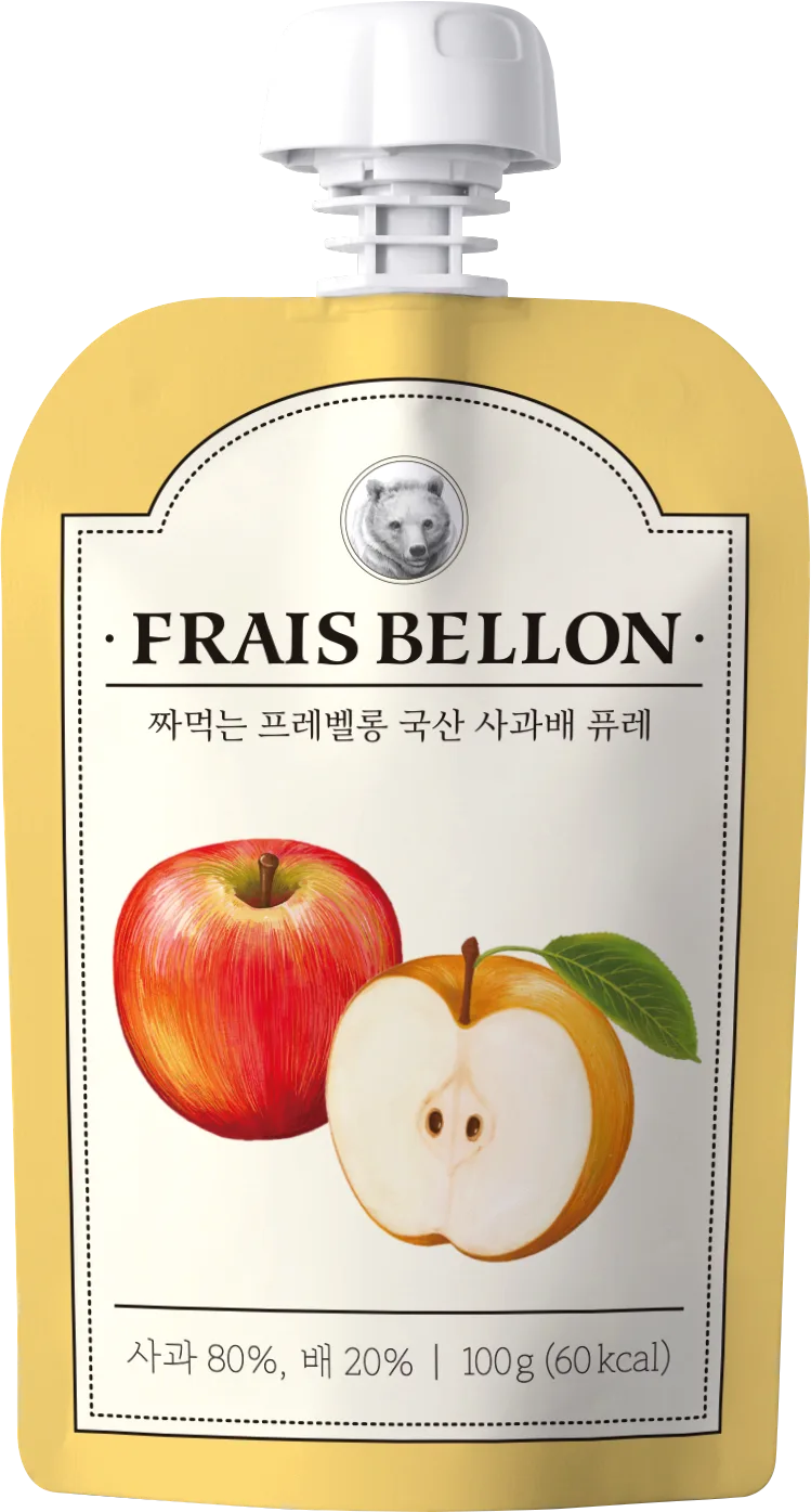 Apple Pear Purée (Pouch)