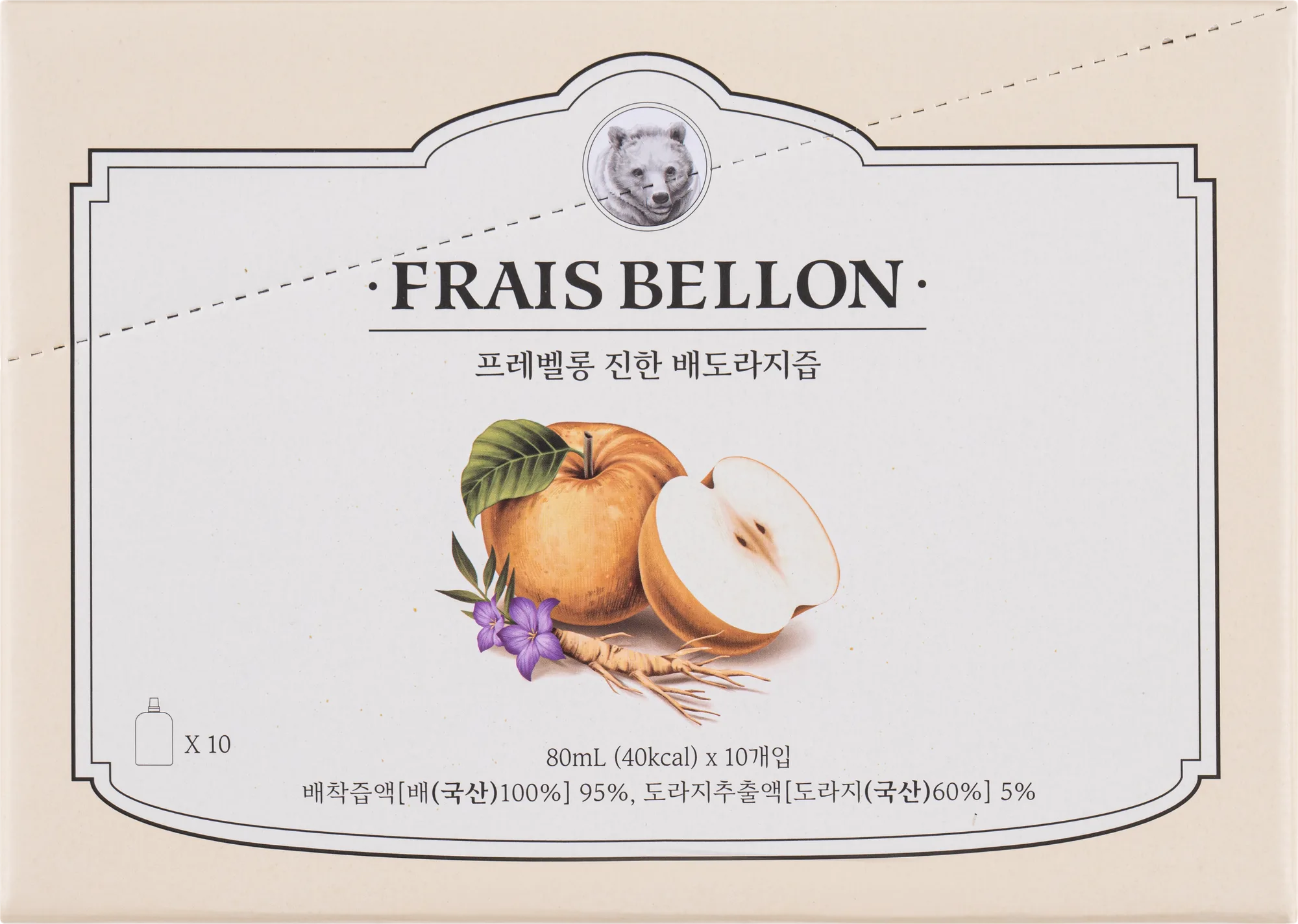Pear & Balloon Flower Root Juice